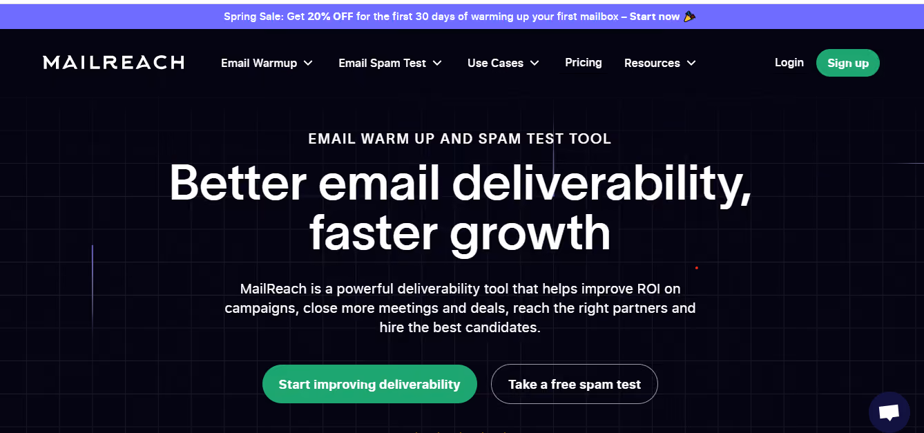 Mailreach home page