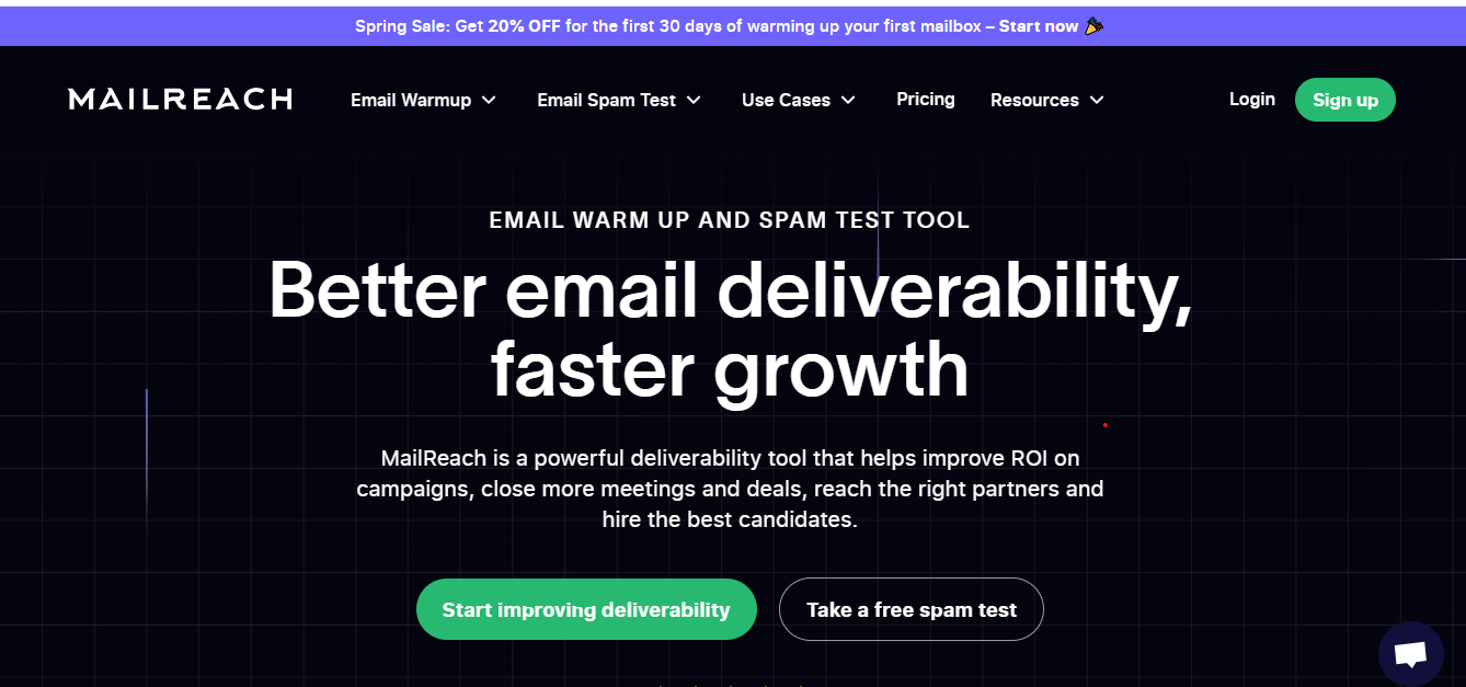 Mailreach home page