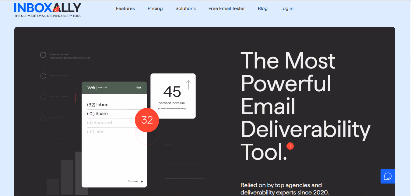 InboxAlly home page