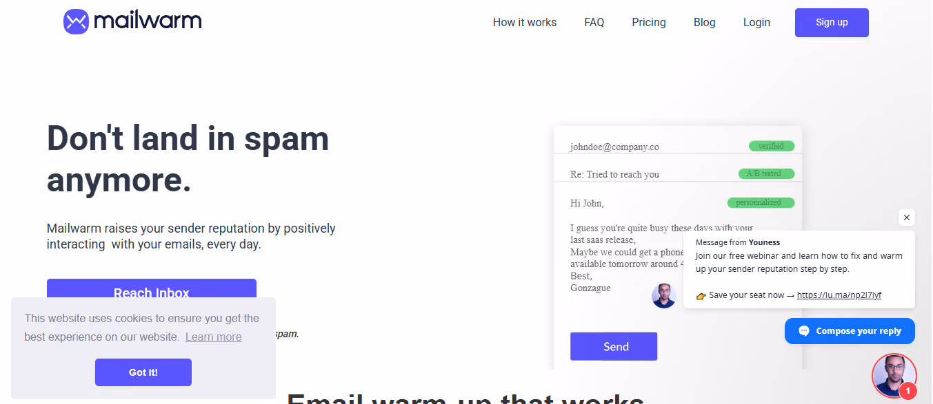 Mailwarm- email warmup tool