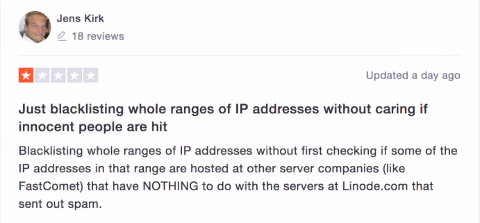 Suomispam blocking IPs