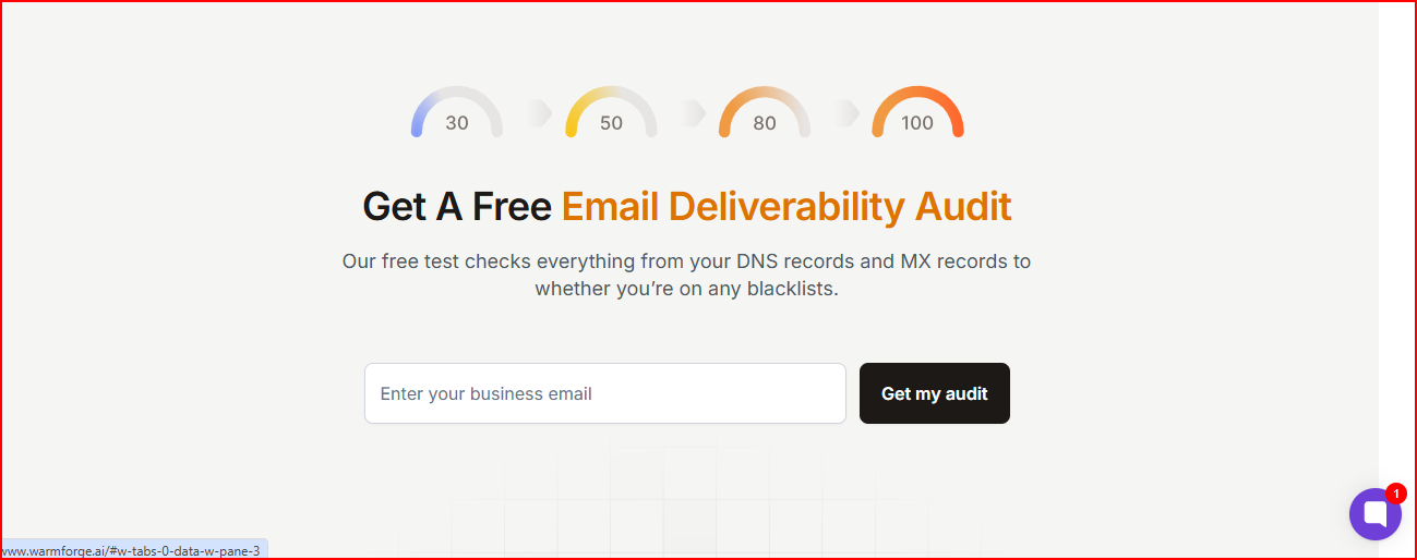 Warmforge deliverability Audit