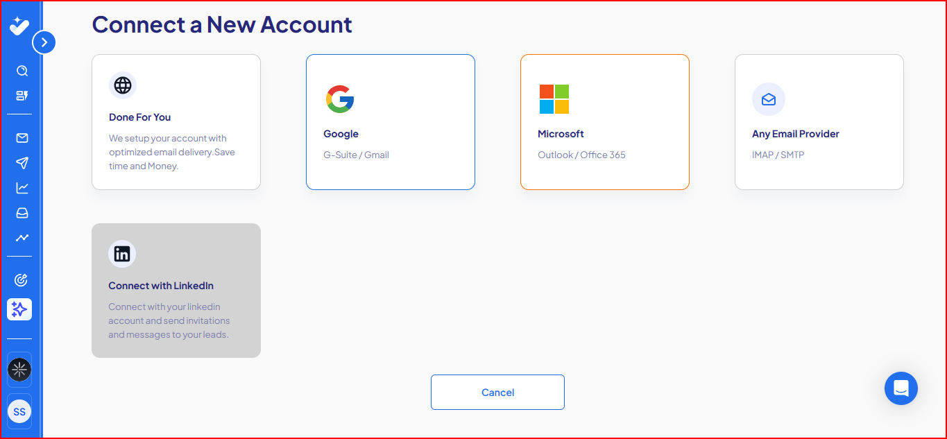 Account setup in Success AI