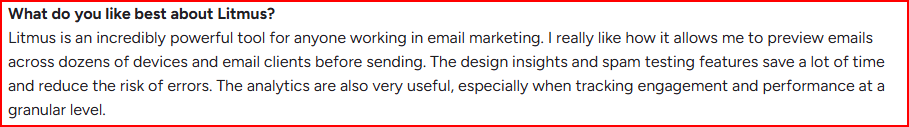Litmus powerful email preview tool