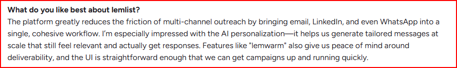 Lemlist runs multichannel