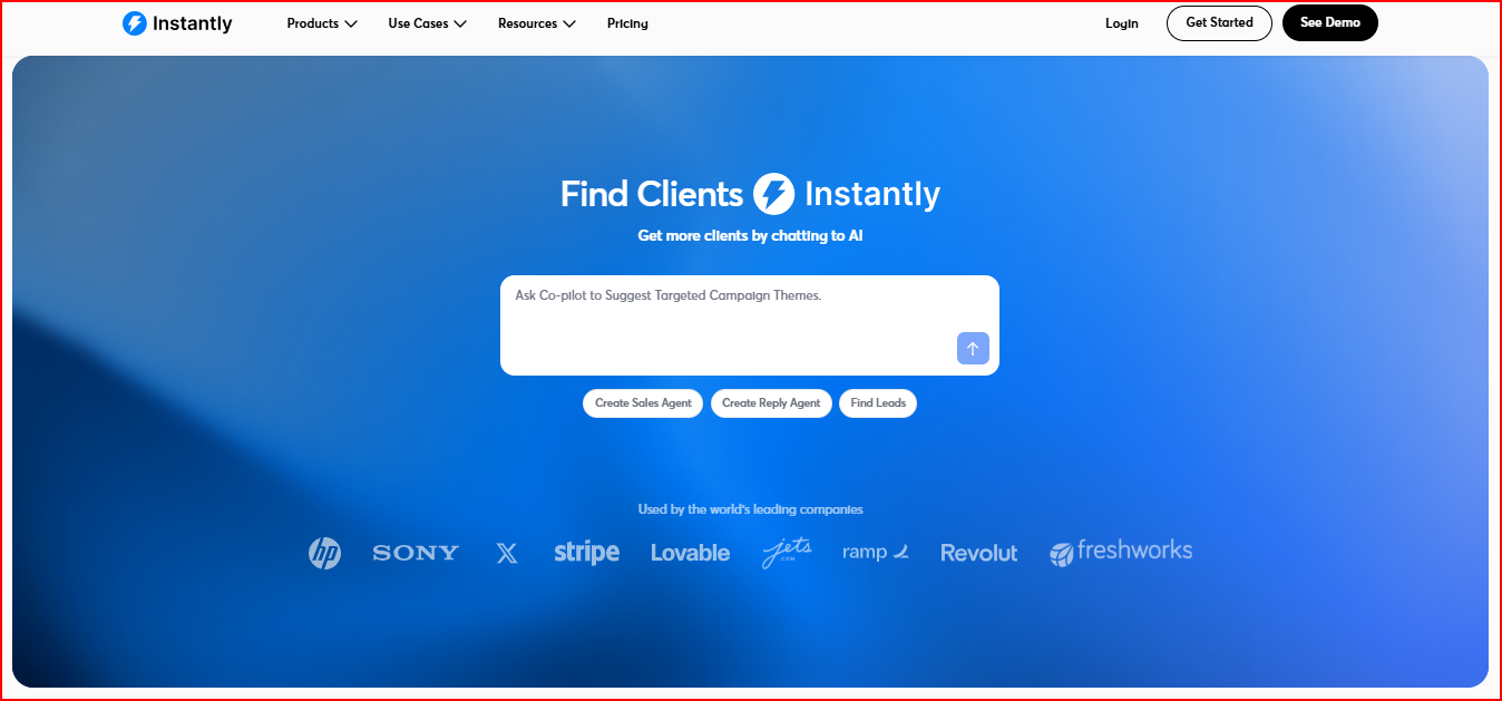 Instantly - AI Prospecting Tool