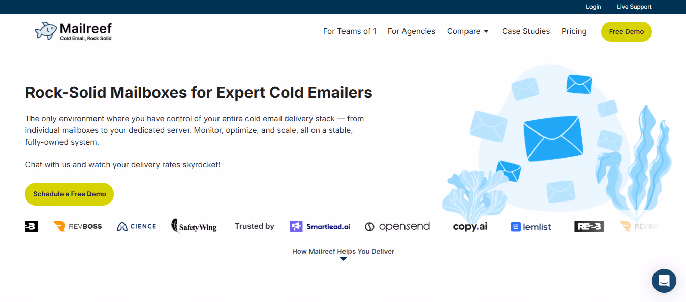 Mailreef Homepage