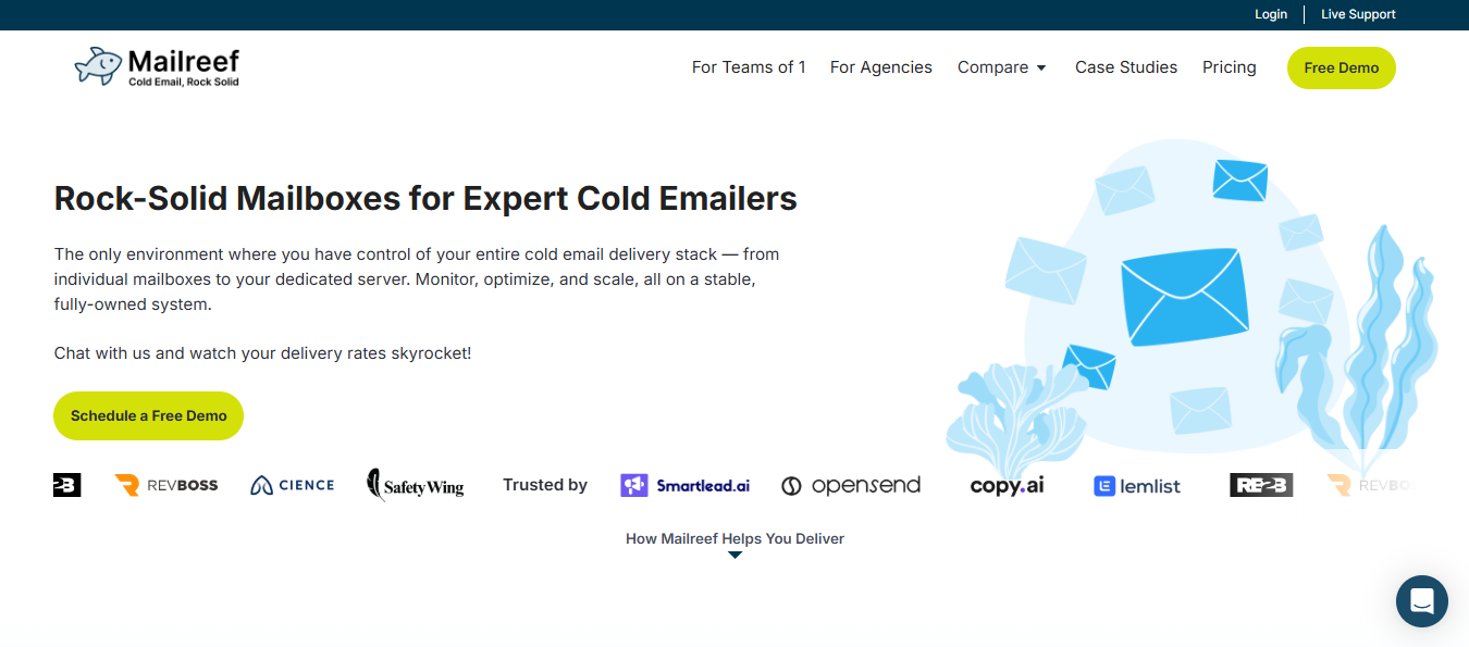 Mailreef Homepage