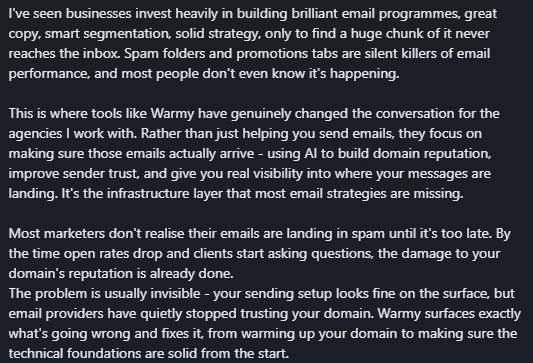 User Review