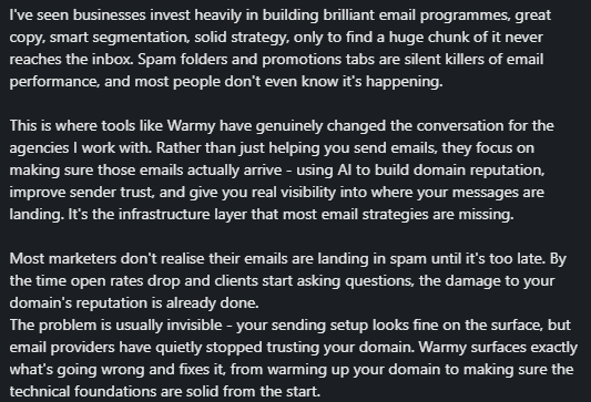 User Review