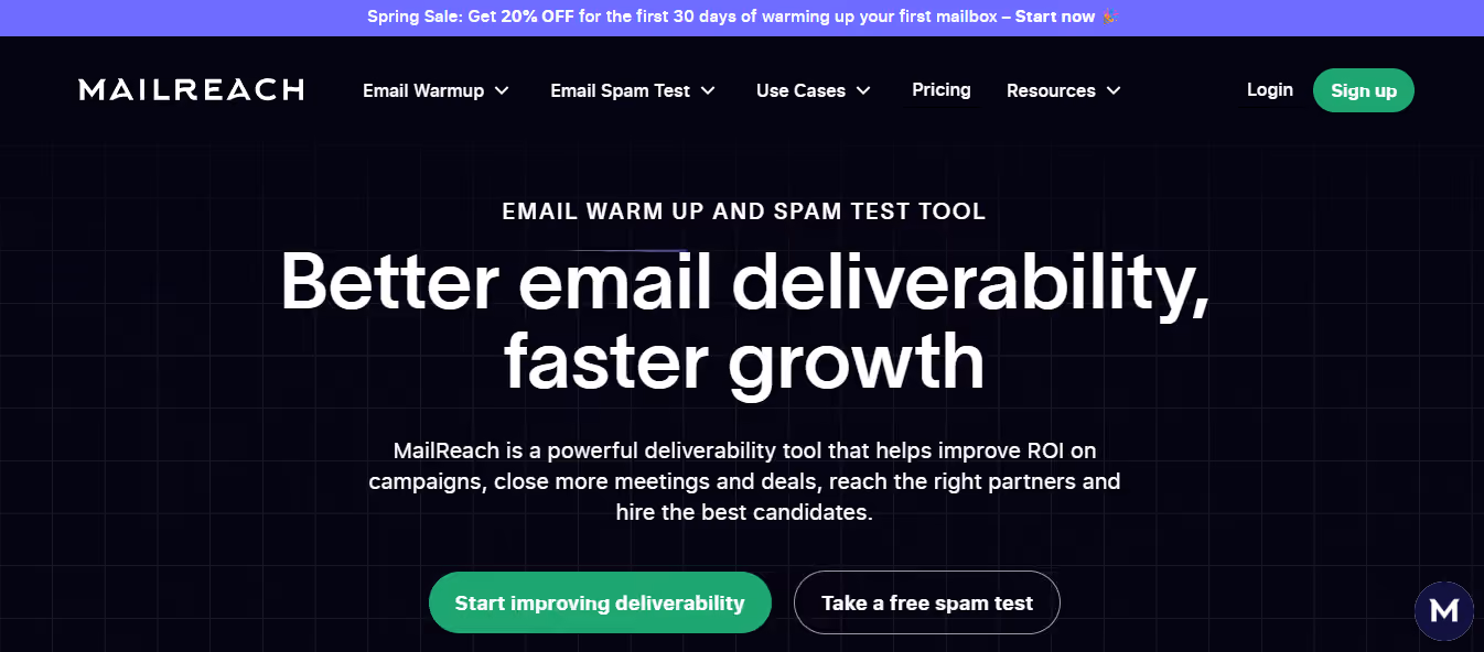 Mailreach Homepage