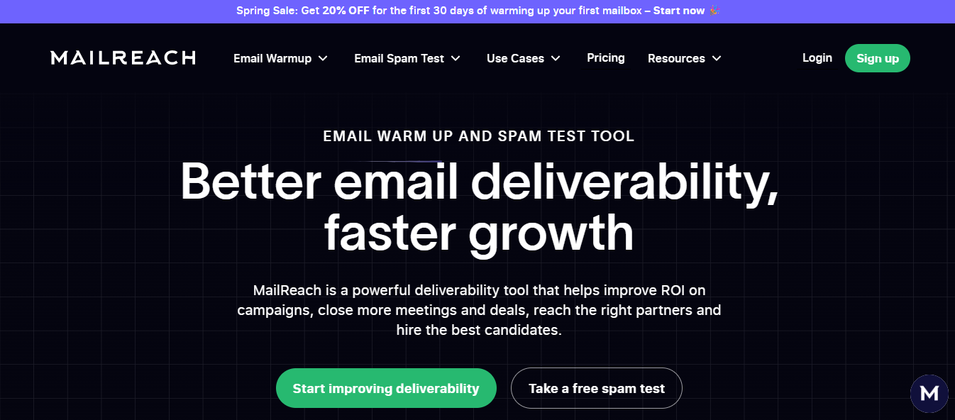 Mailreach Homepage
