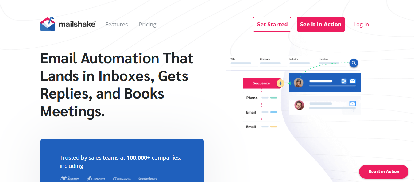 Mailshake Homepage
