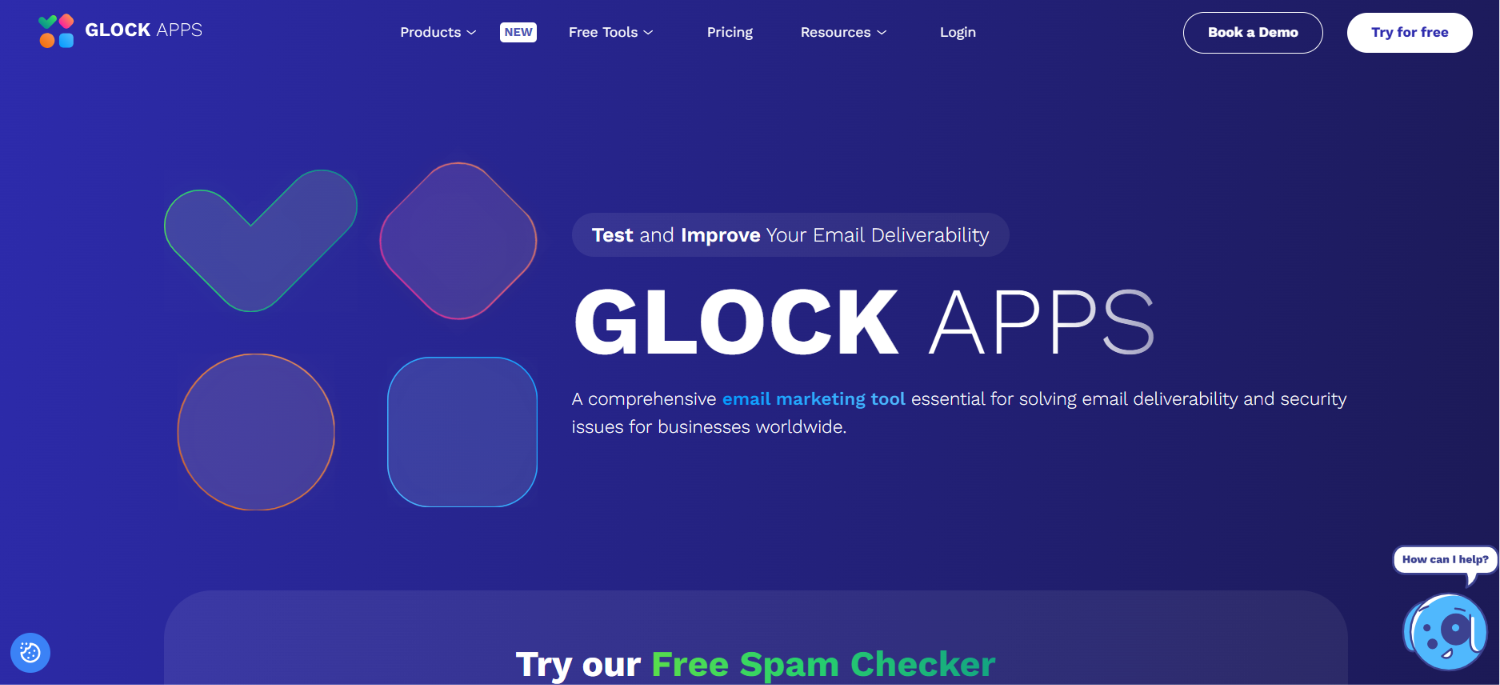 GlockApps homepage