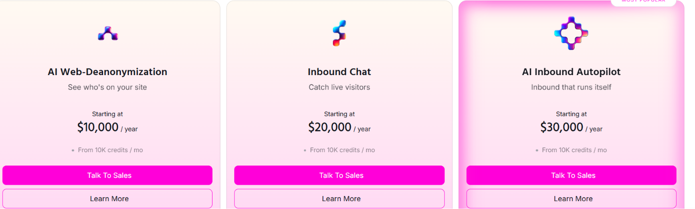 Warmly pricing