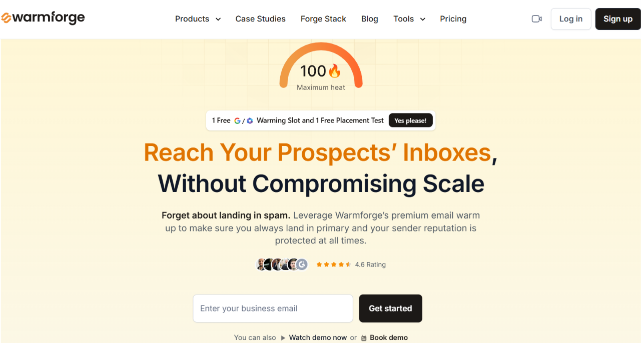 Warmforge homepage