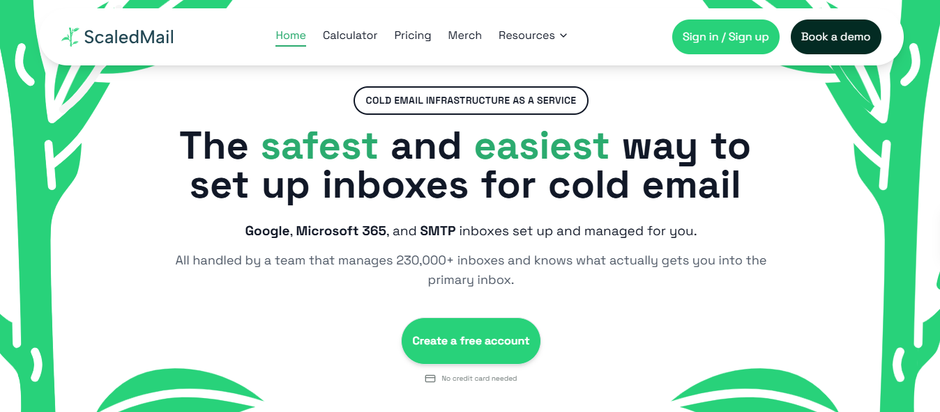 ScaledMail Homepage