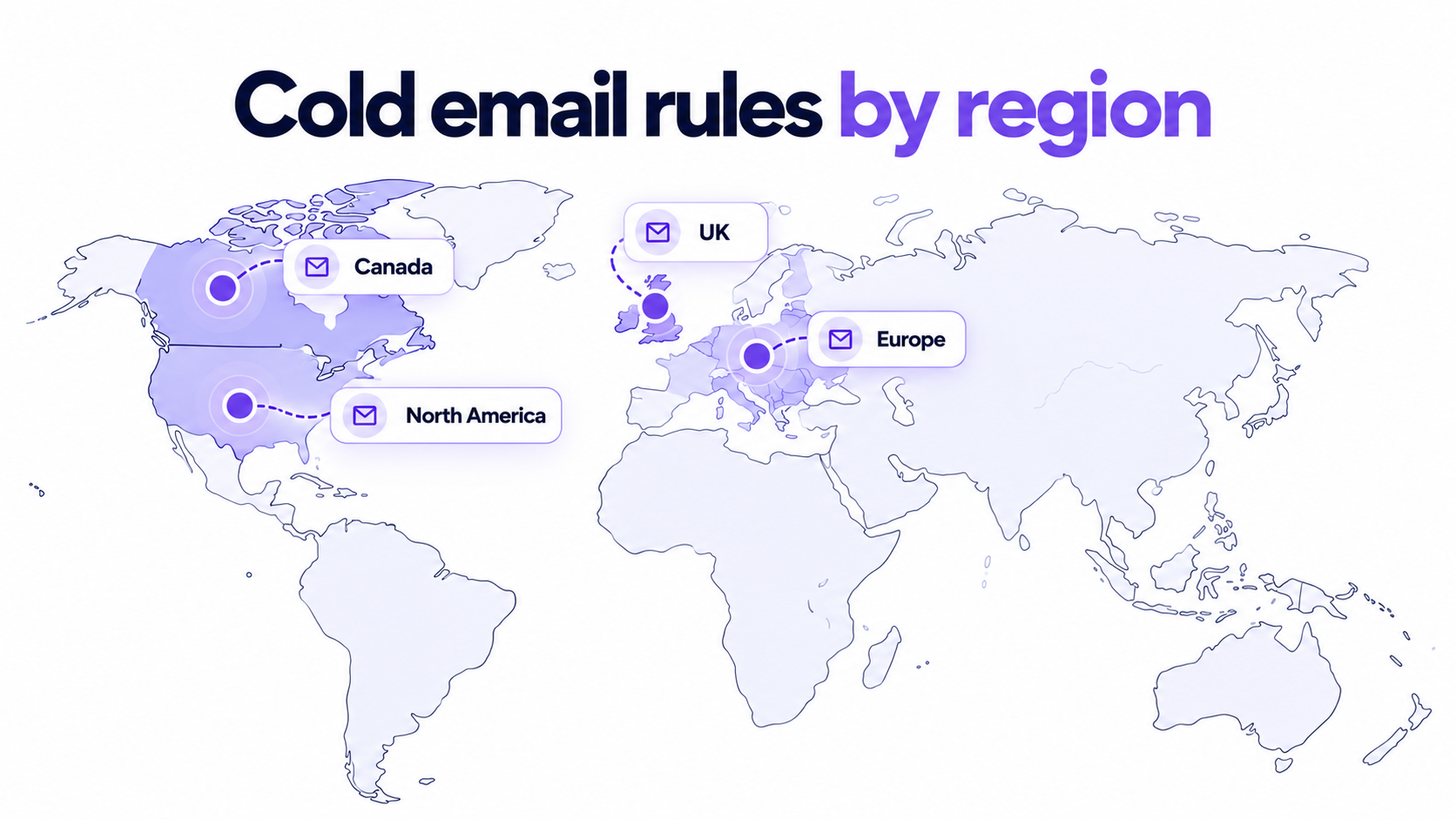 cold email rules by region