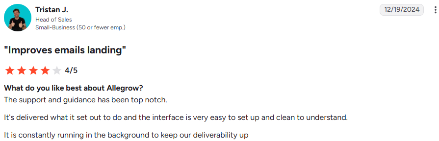 User Review