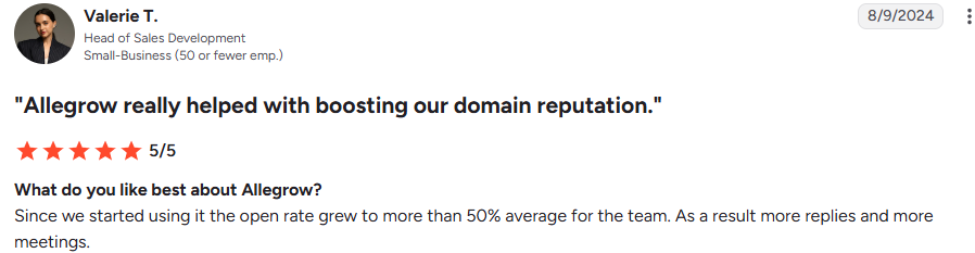 User Review