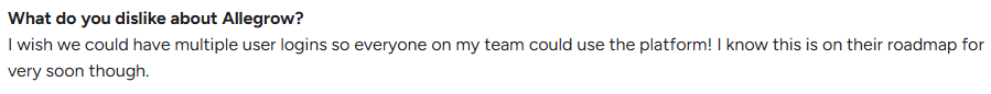 User Review