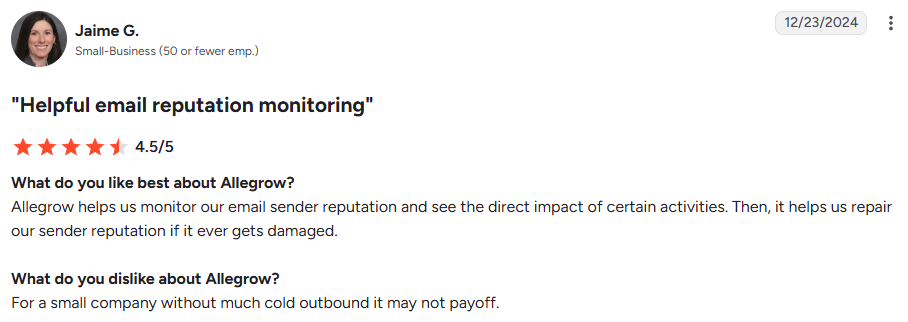 User Review