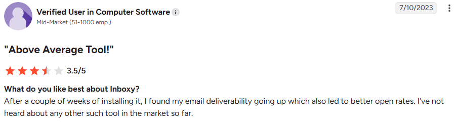 User Review