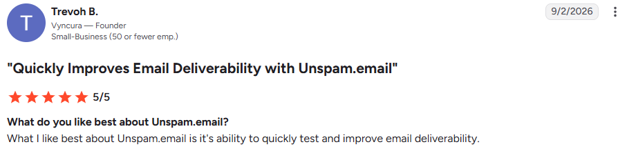 User Review
