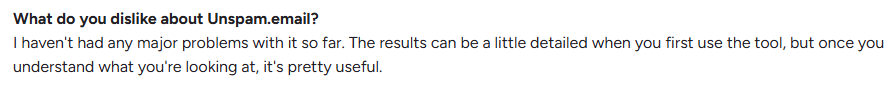 User Review
