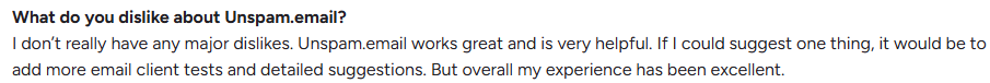 User Review