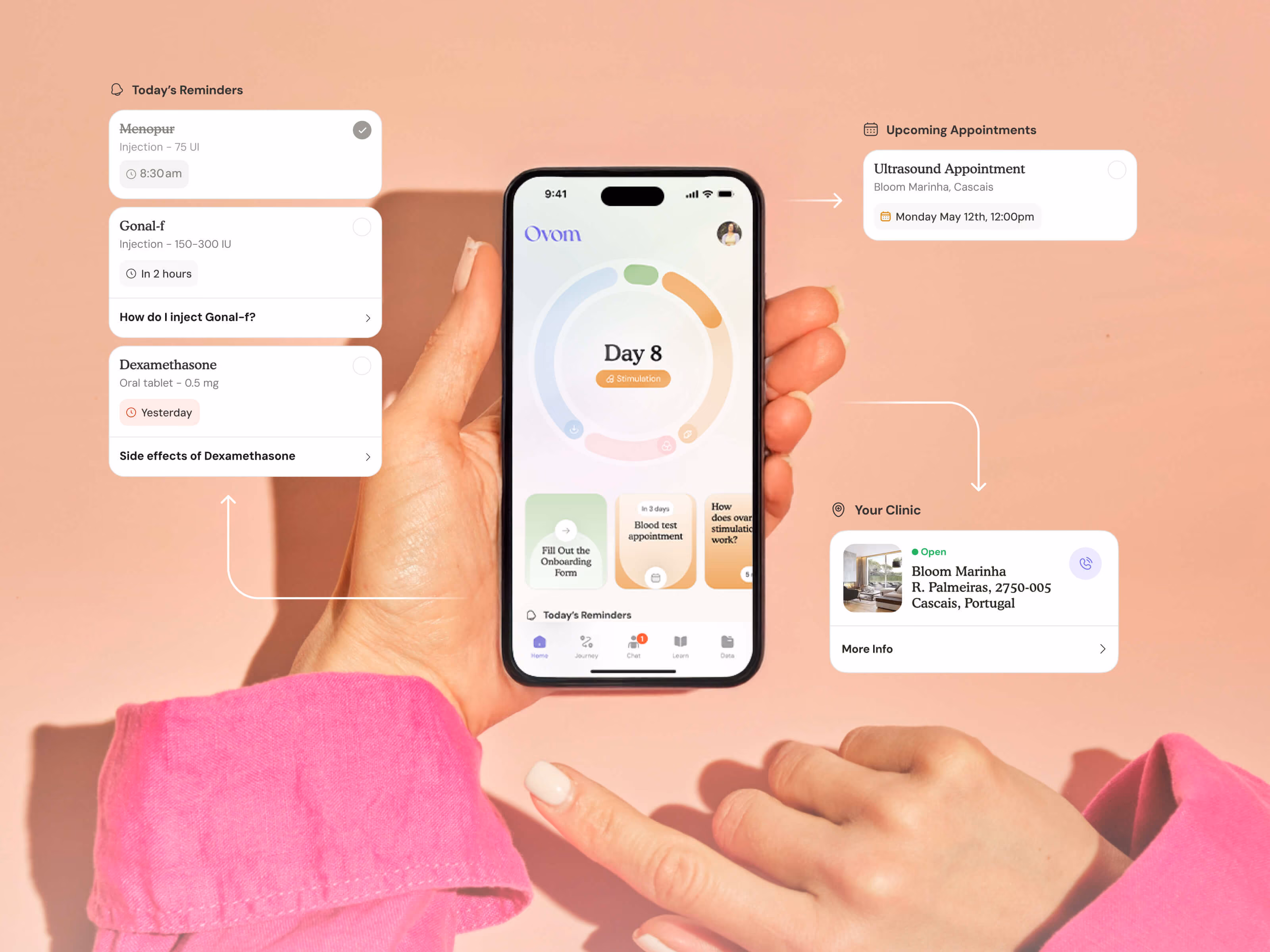 App design for IVF patients