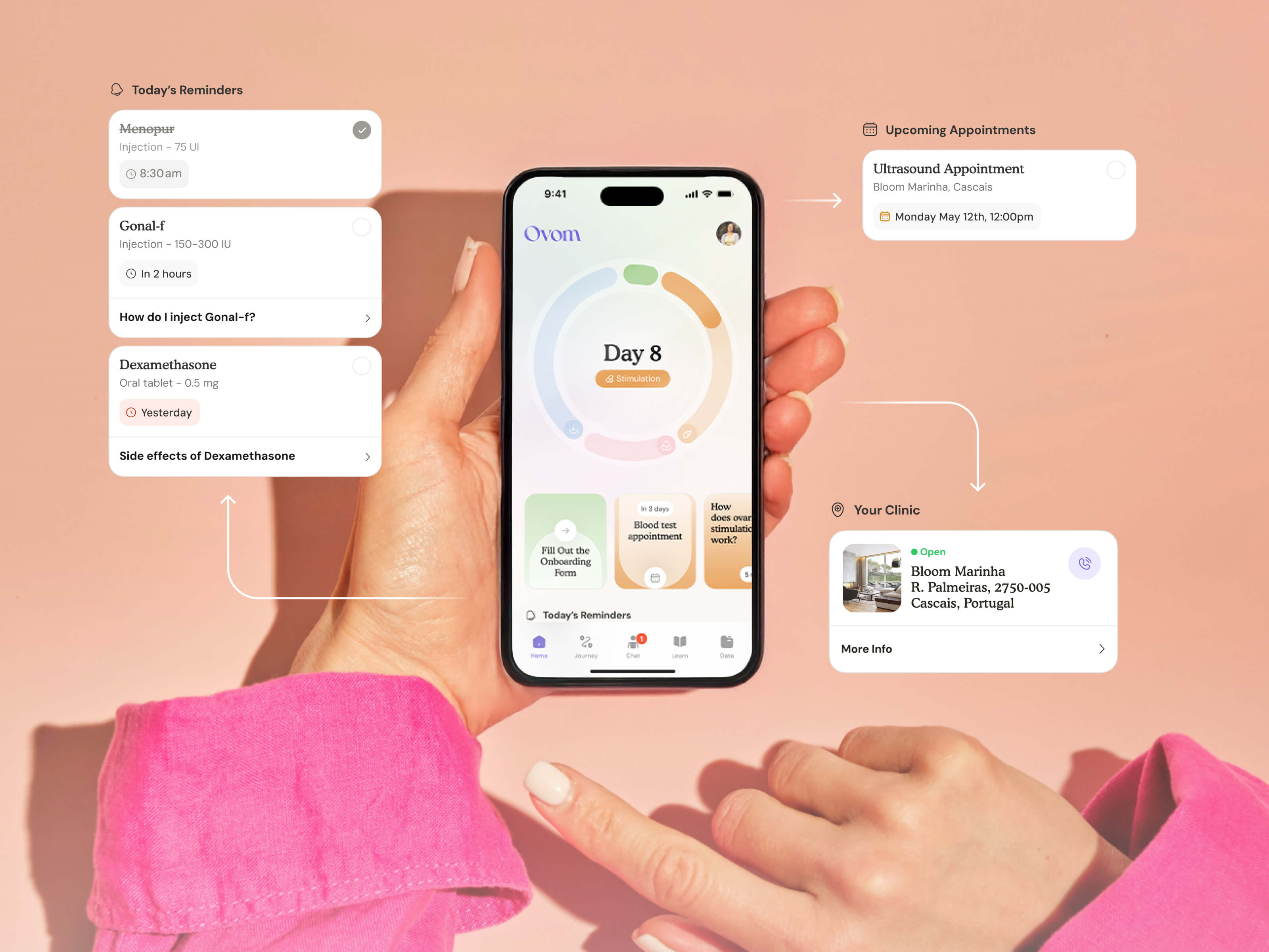 App design for IVF patients
