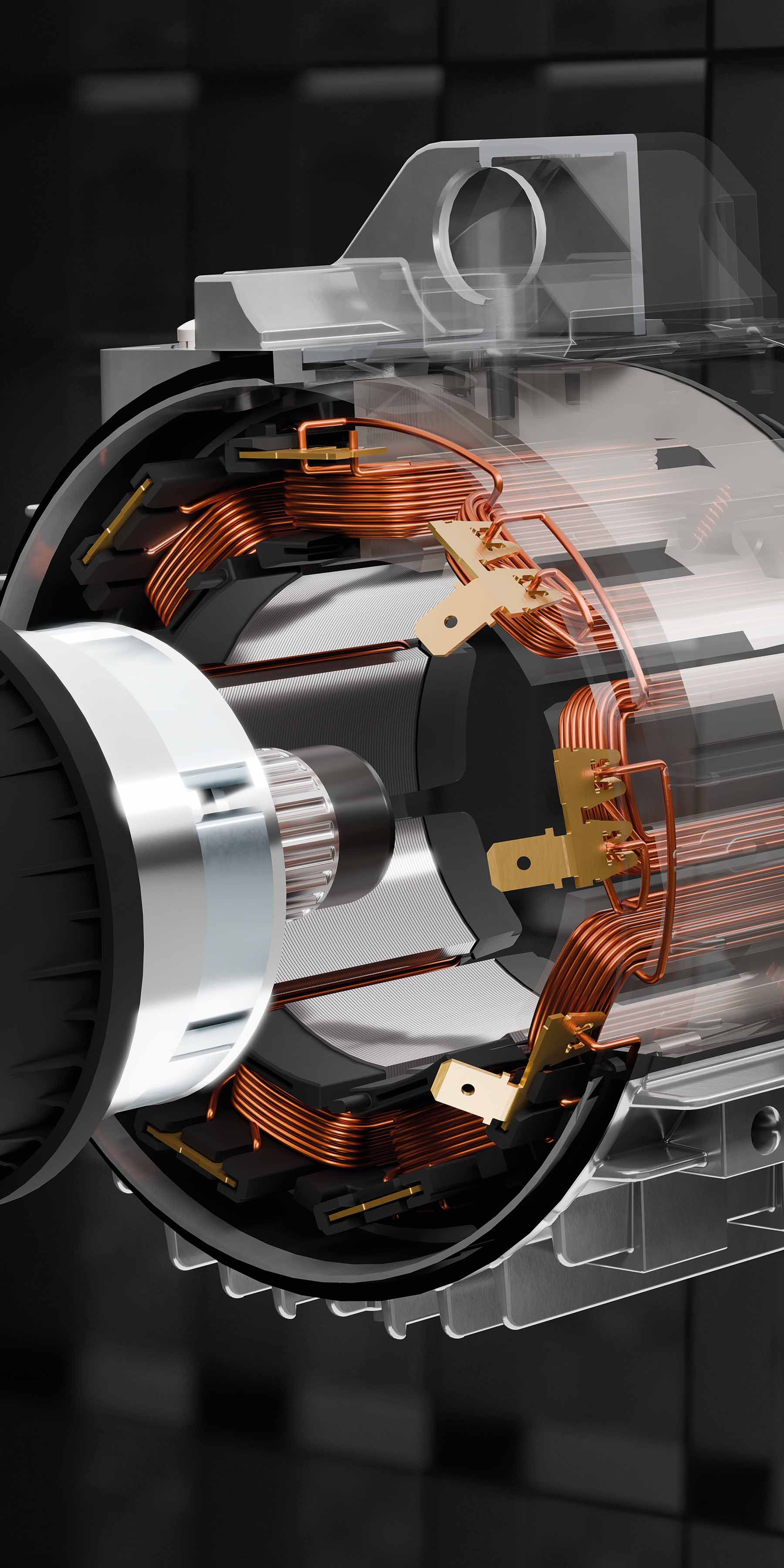 Visualisierung Elektro-Motoren