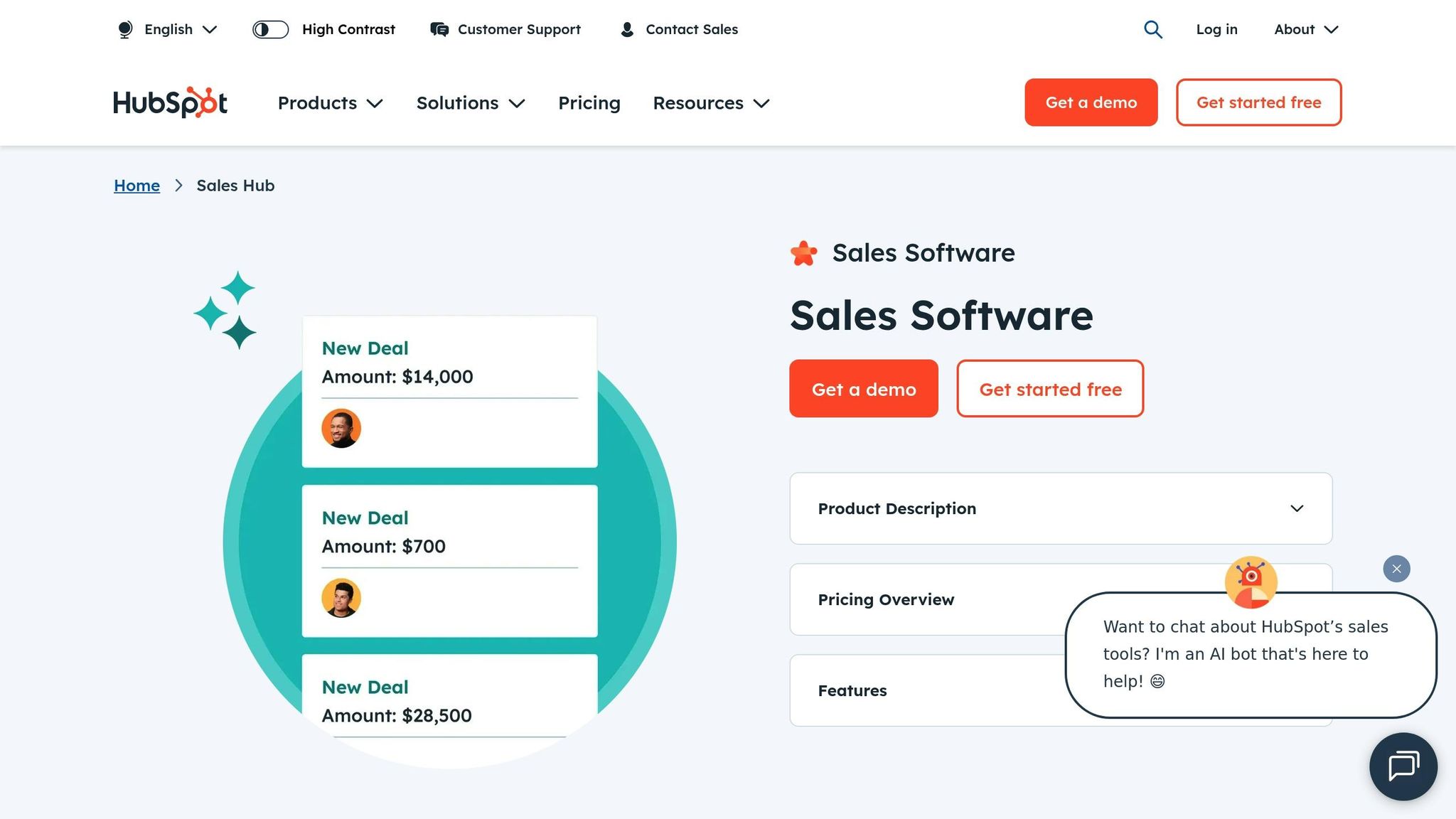 HubSpot Sales Hub