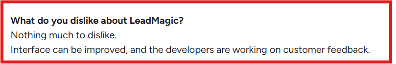 Leadmagic G2 review