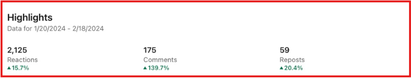 How to access engagement data on LinkedIn