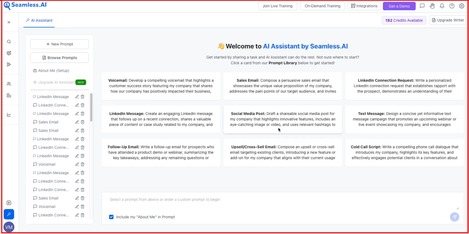 Seamless AI assistant