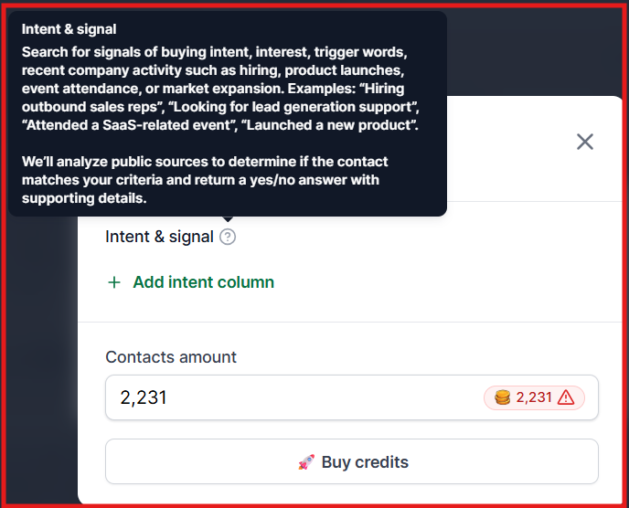 Leadsforge intent signals