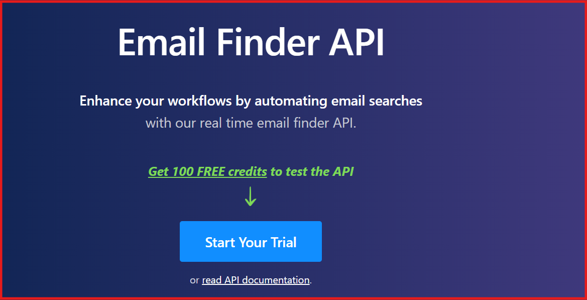 Anymail Finder API