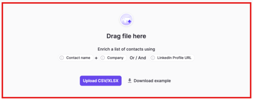 FullEnrich CSV upload