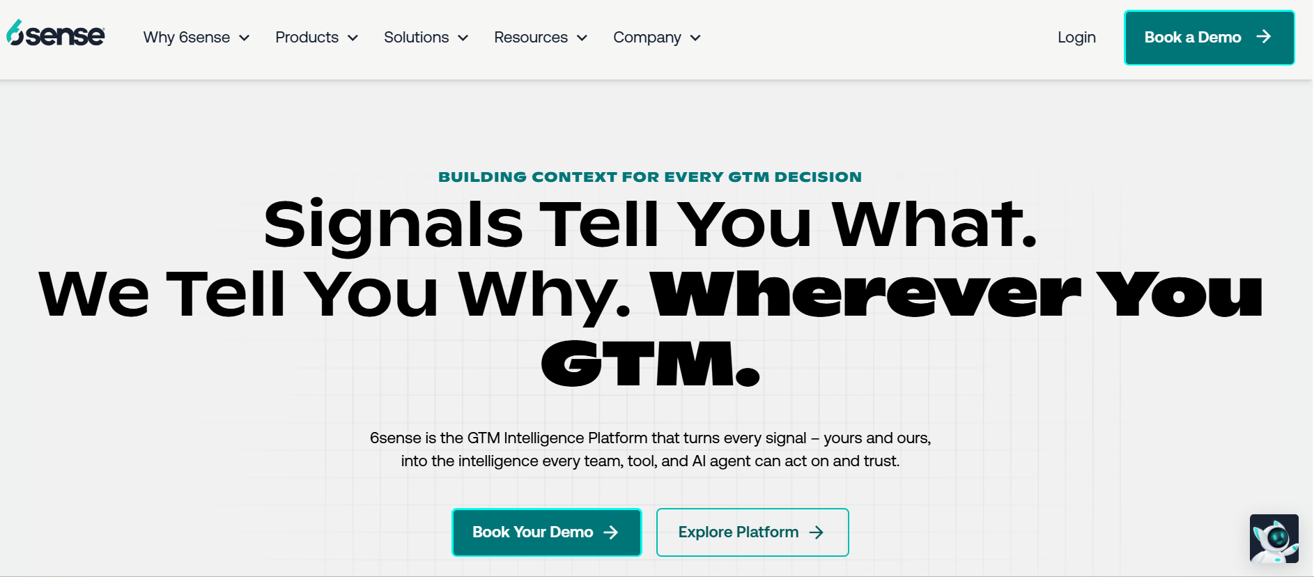 6sense homepage