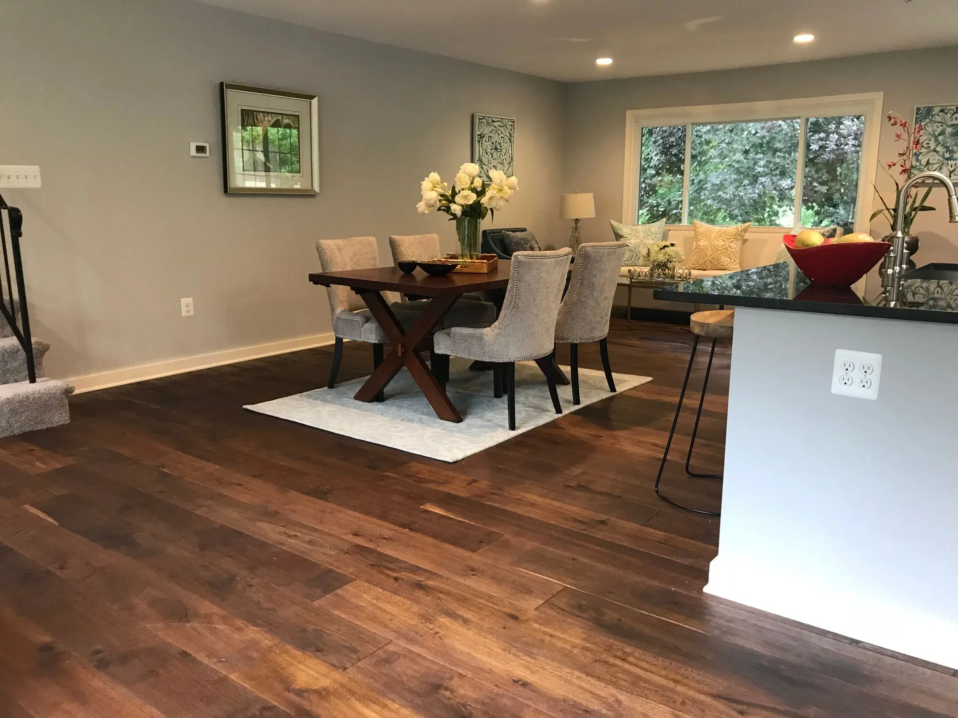 Premium flooring installation