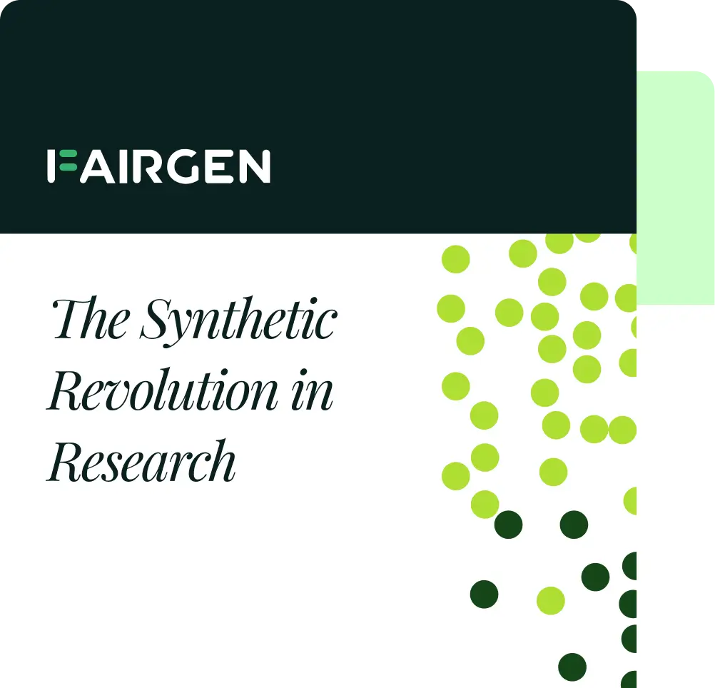 Fairgen - The Synthetic Revolution in Research paper
