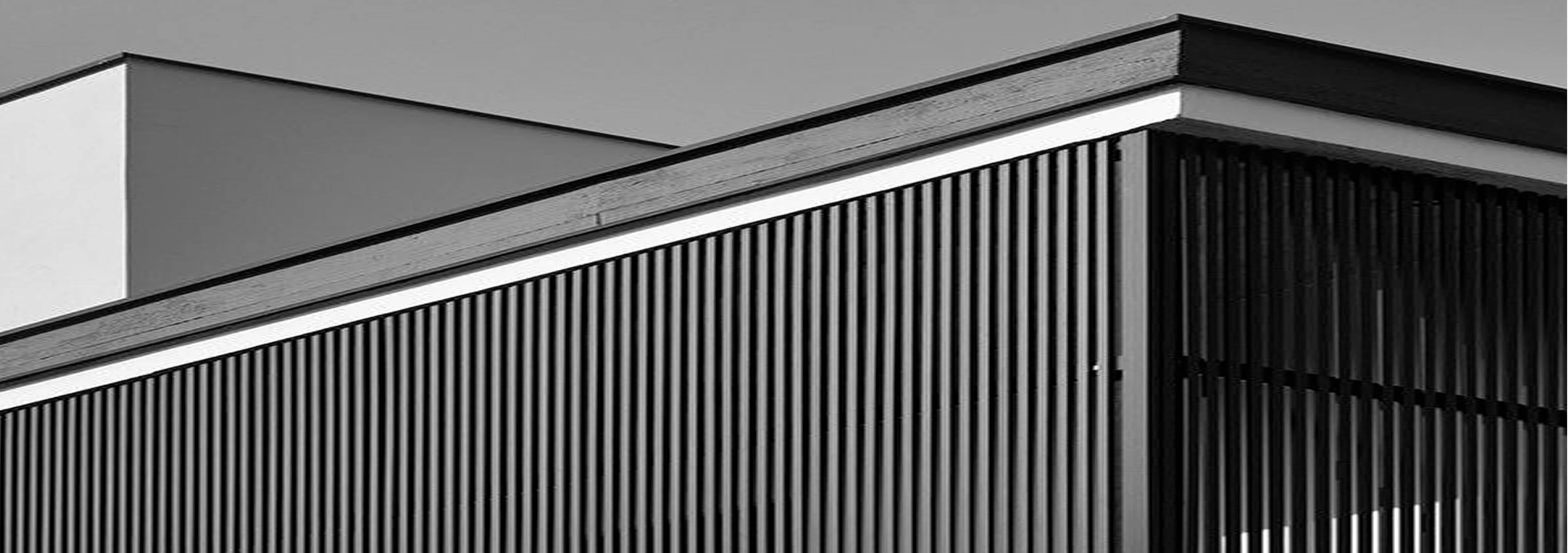 architectural fit out featuring aluminum louvres