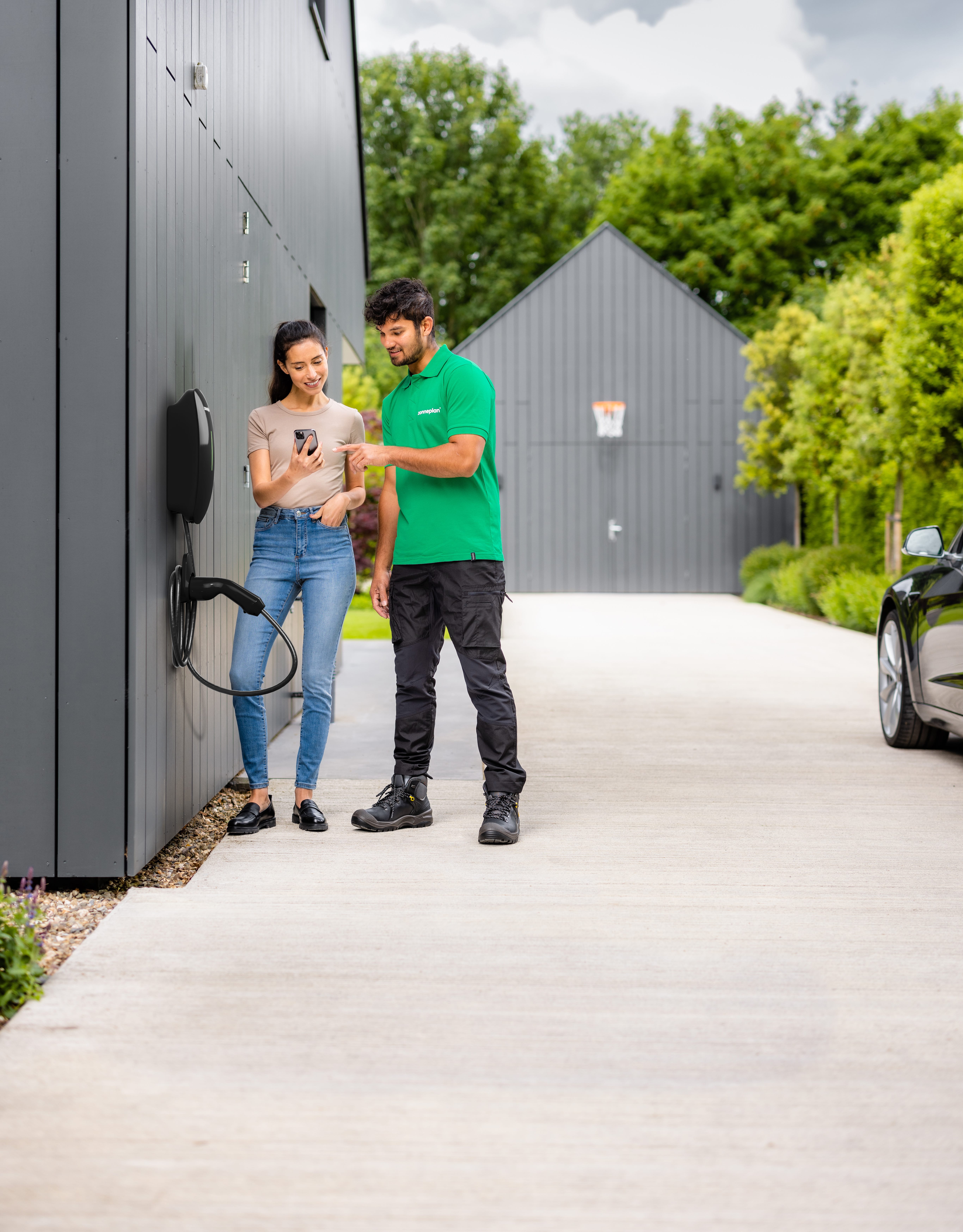 Smart charging station from Zonneplan