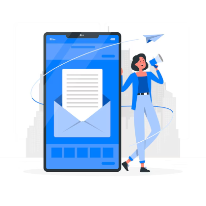 Rapid email sender features