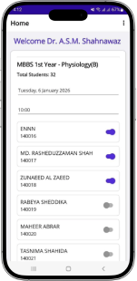 Attendance management