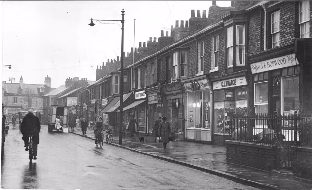 1960s Bishopthorpe Road shop fronts