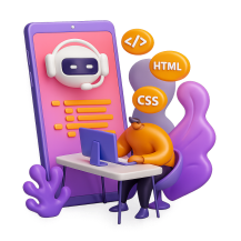 image pour illustrer développeur frontend