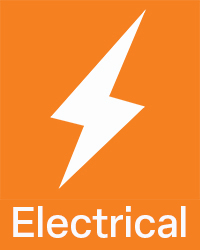 Certified commercial electrician performing electrical maintenance and wiring for retail and hospitality businesses in Pigeon Forge.